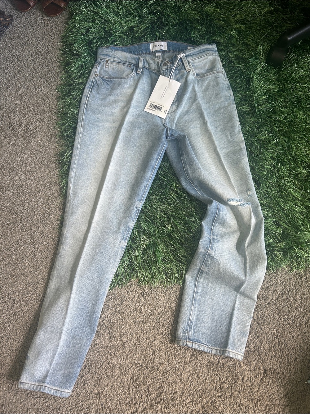 FRAME Le High Straight Sz 26